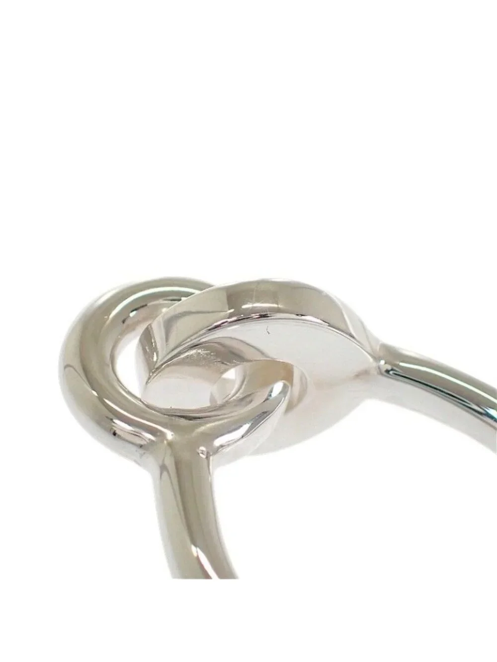 Hermes Voltige Ring 48 Vintage 925 Sterling Silver